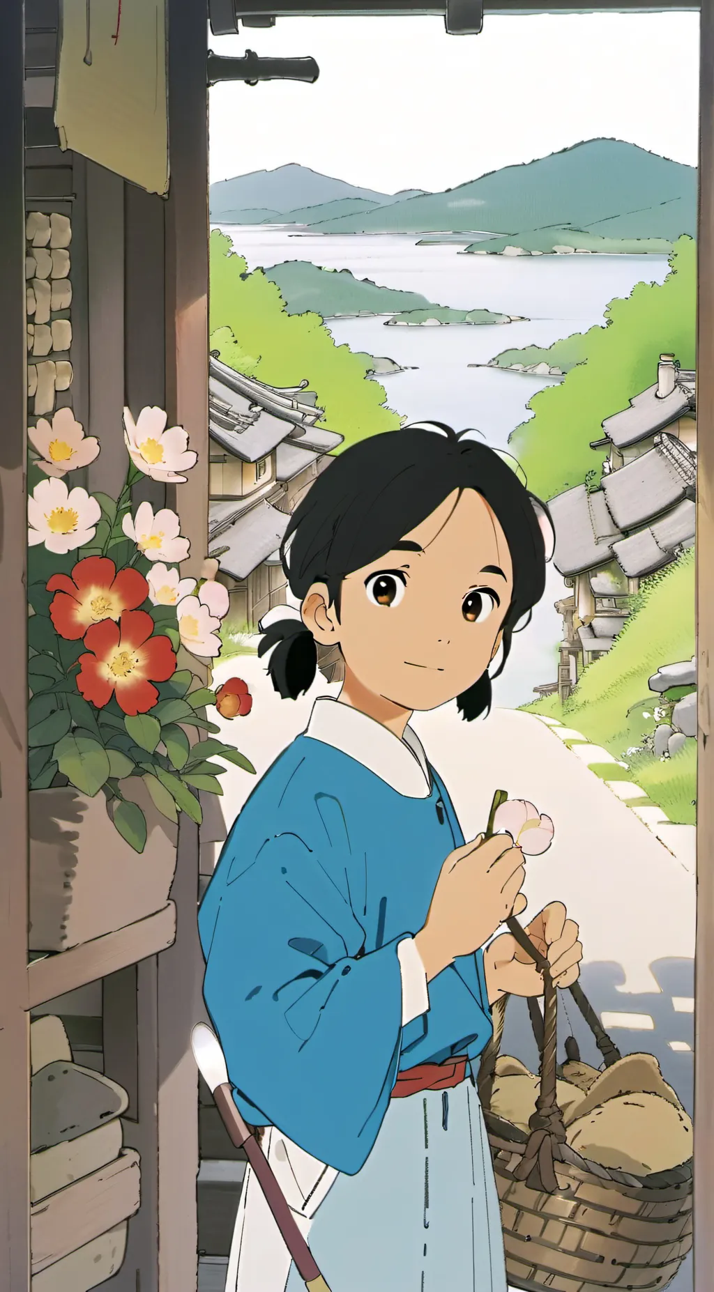 ai character: queen background