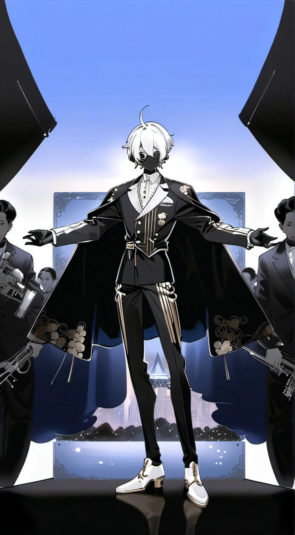 ai character: sus boy background