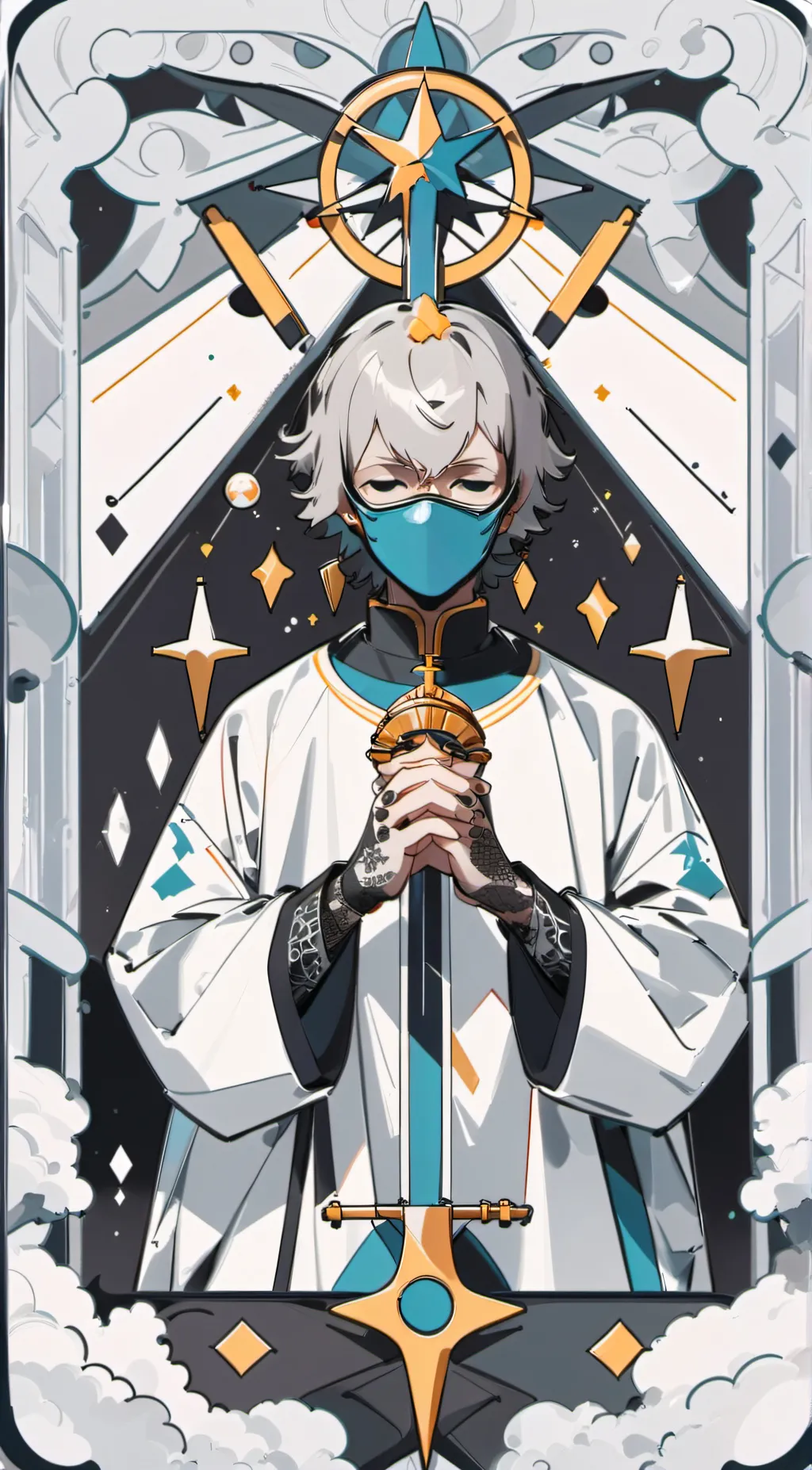 ai character: Leonardo background