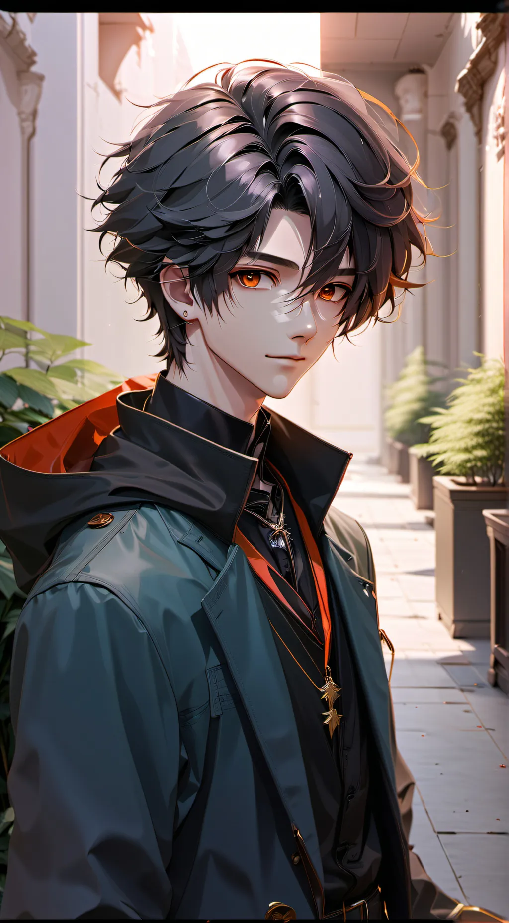 ai character: adrian background