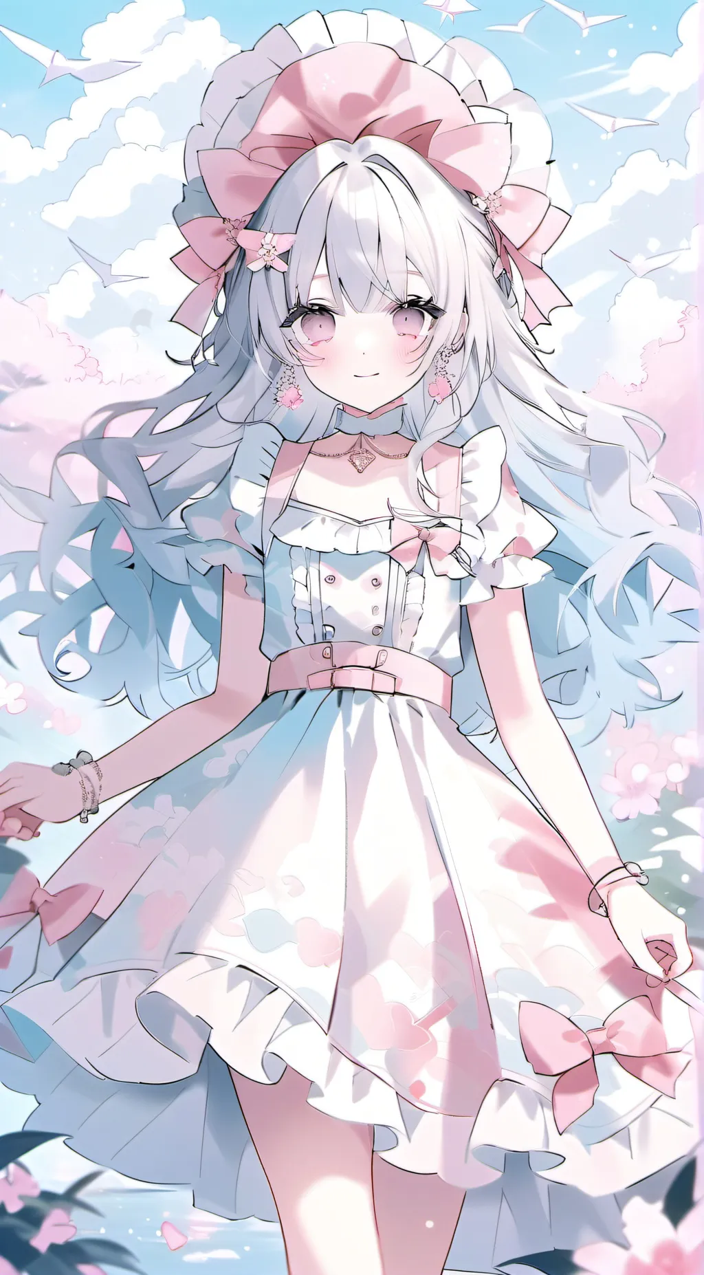 ai character: Rainy. background