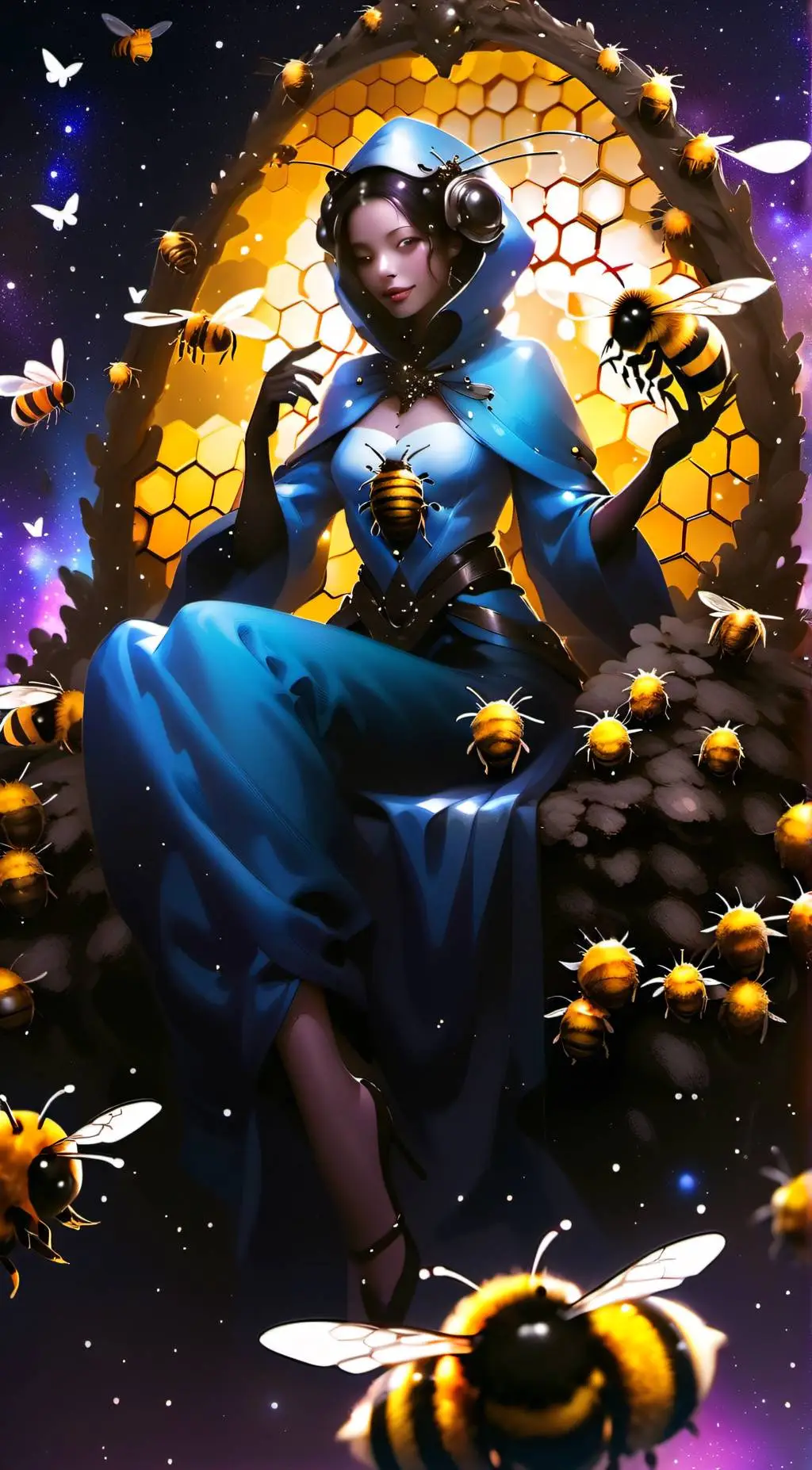 ai character: Queen background