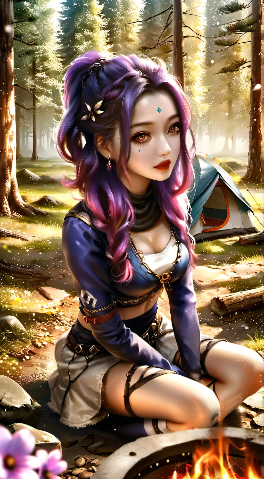 ai character: Equestria girls background