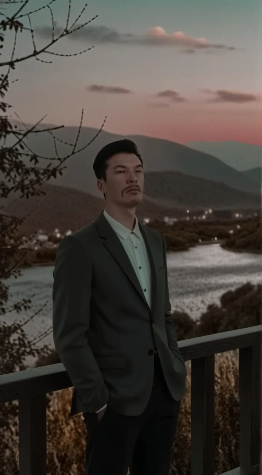 ai character: Adrian  background