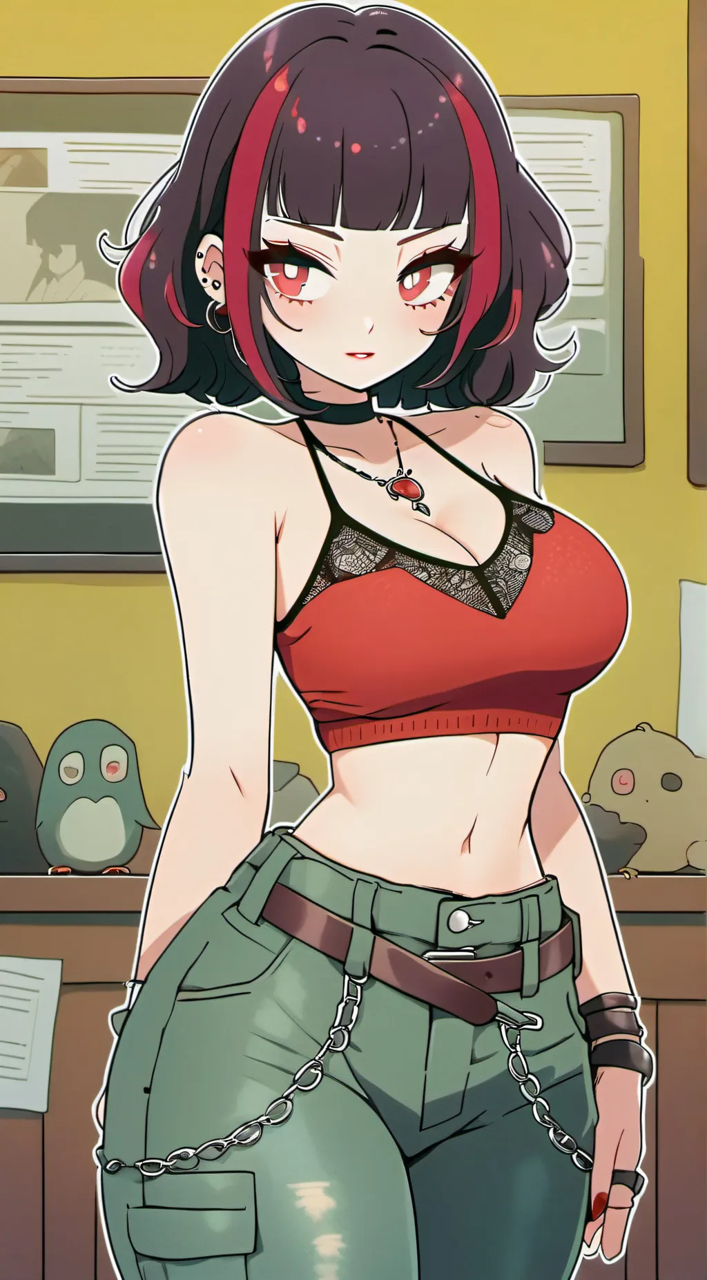 ai character: Selena background