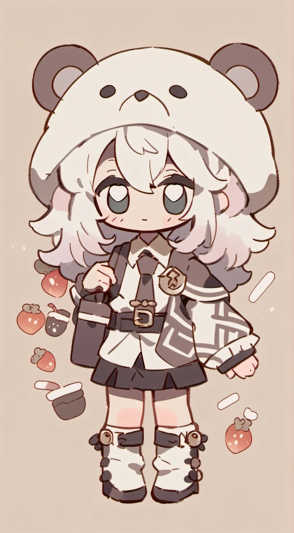 ai character: mayaaa-° background