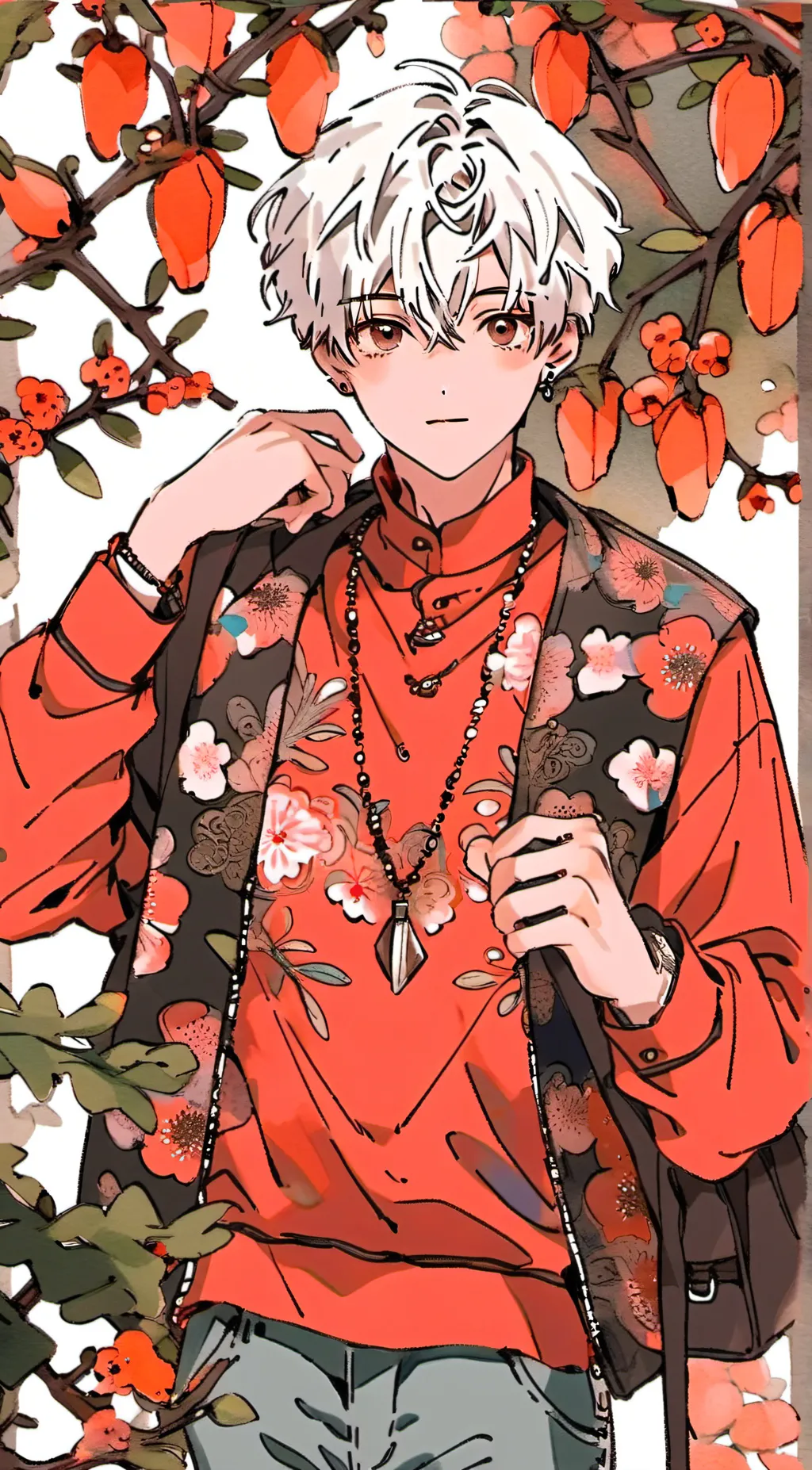 ai character: Ash background