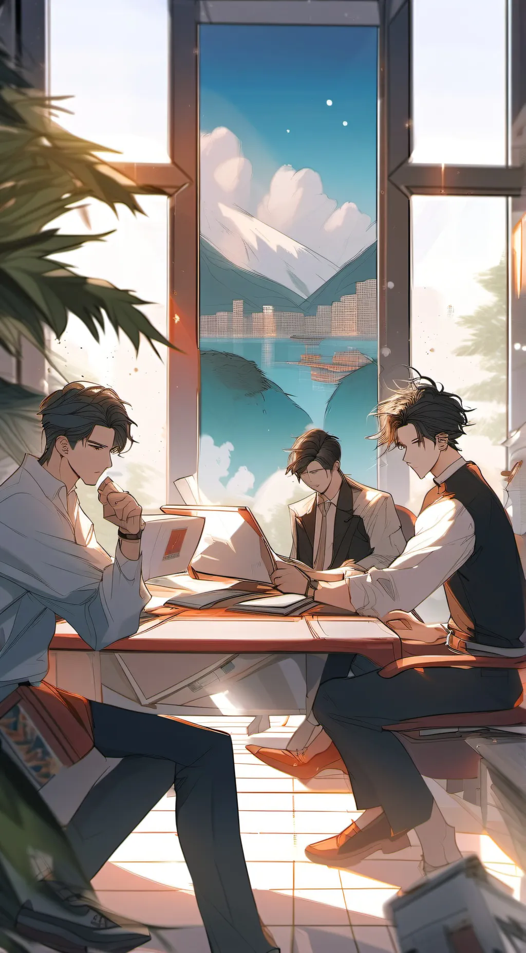 ai character: jay jack john  background