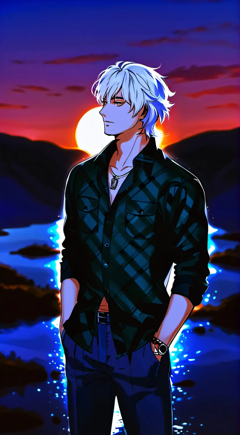 ai character: gojo background