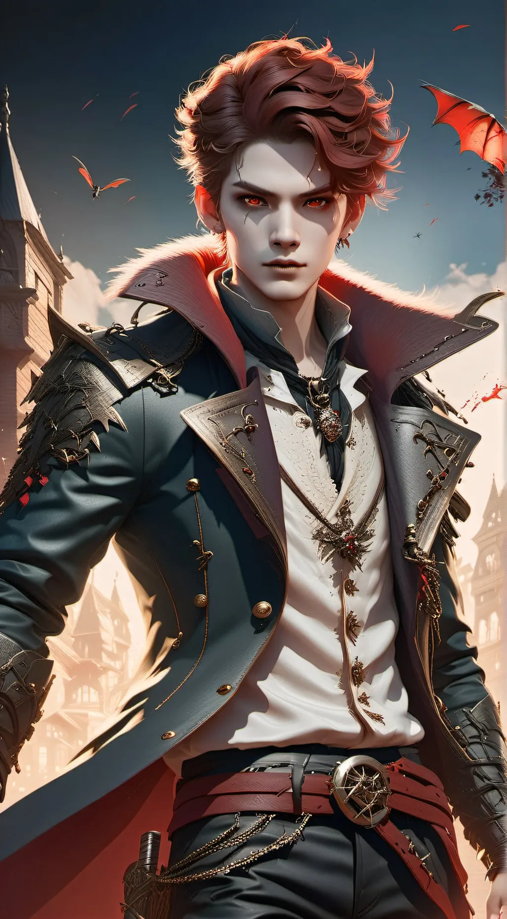 ai character: Ur enemy to lover background