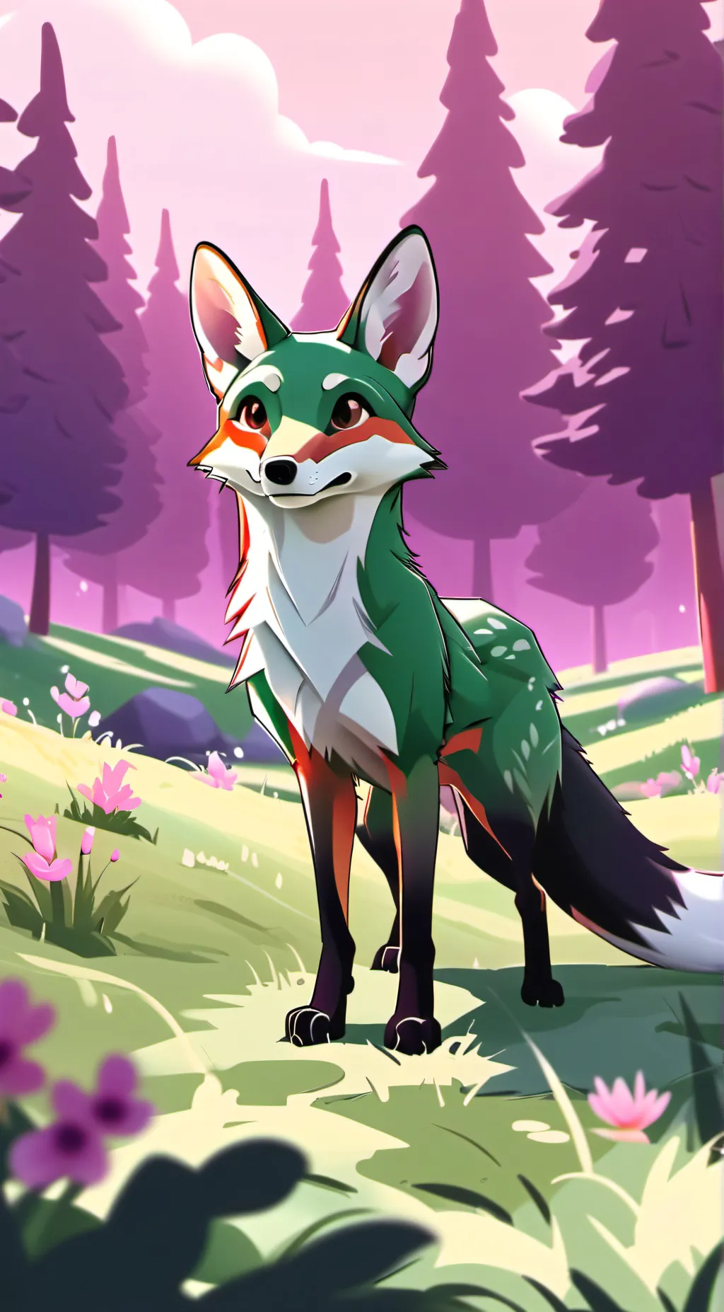 Talkie AI - Chat with minty fox