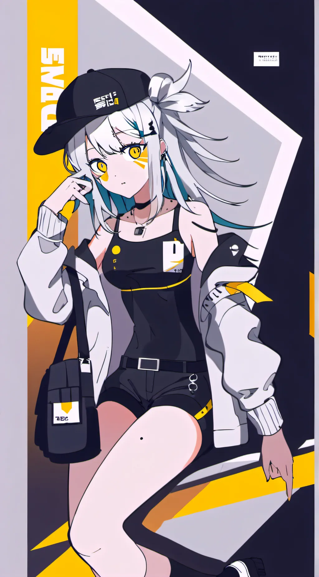 ai character: Ash  background