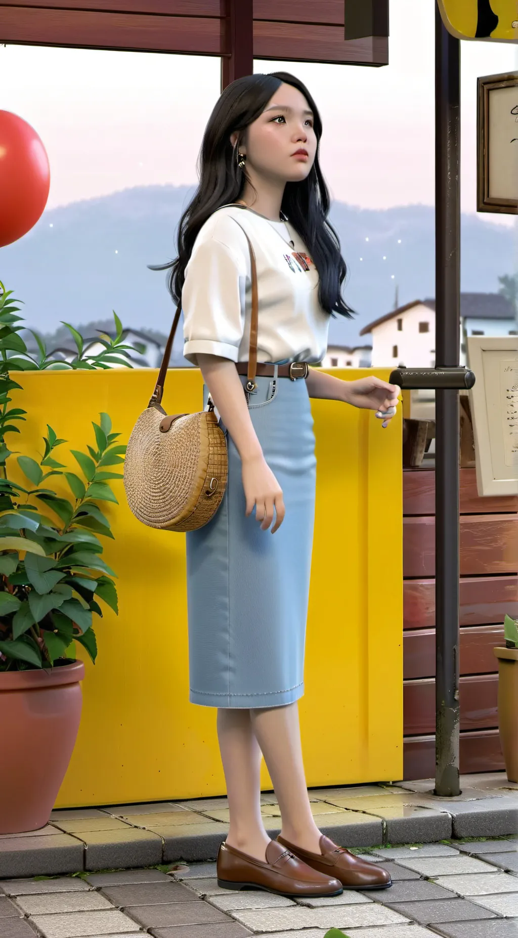 ai character: ysabelle background