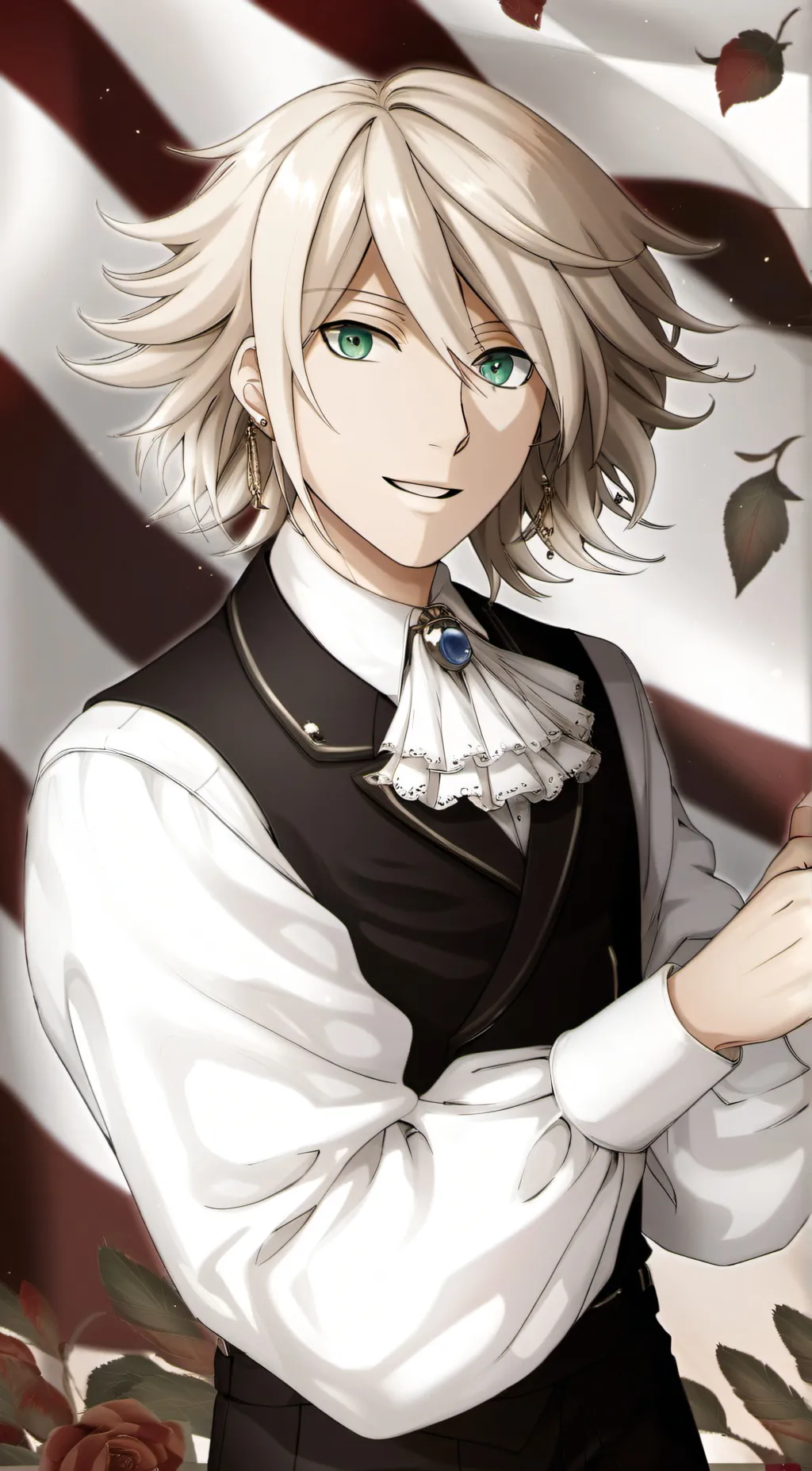 ai character: Leon background