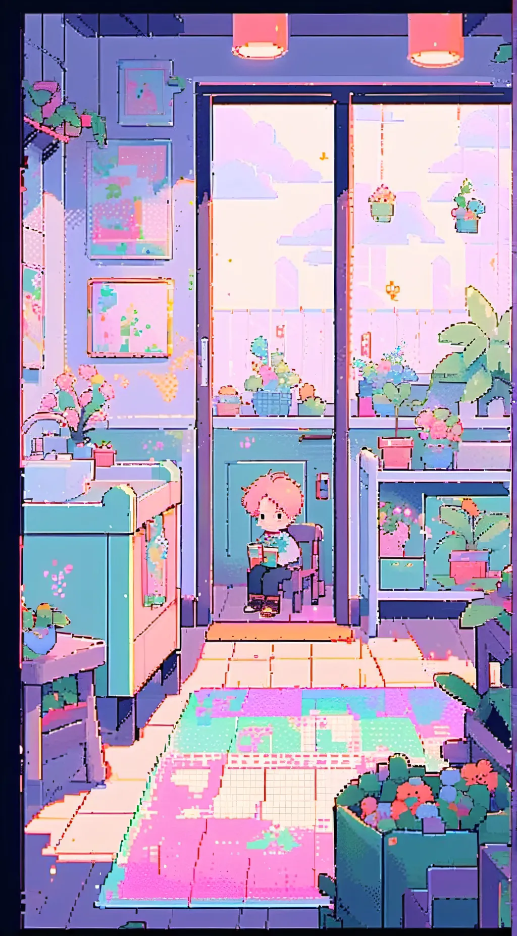 ai character: smilingcritters: background