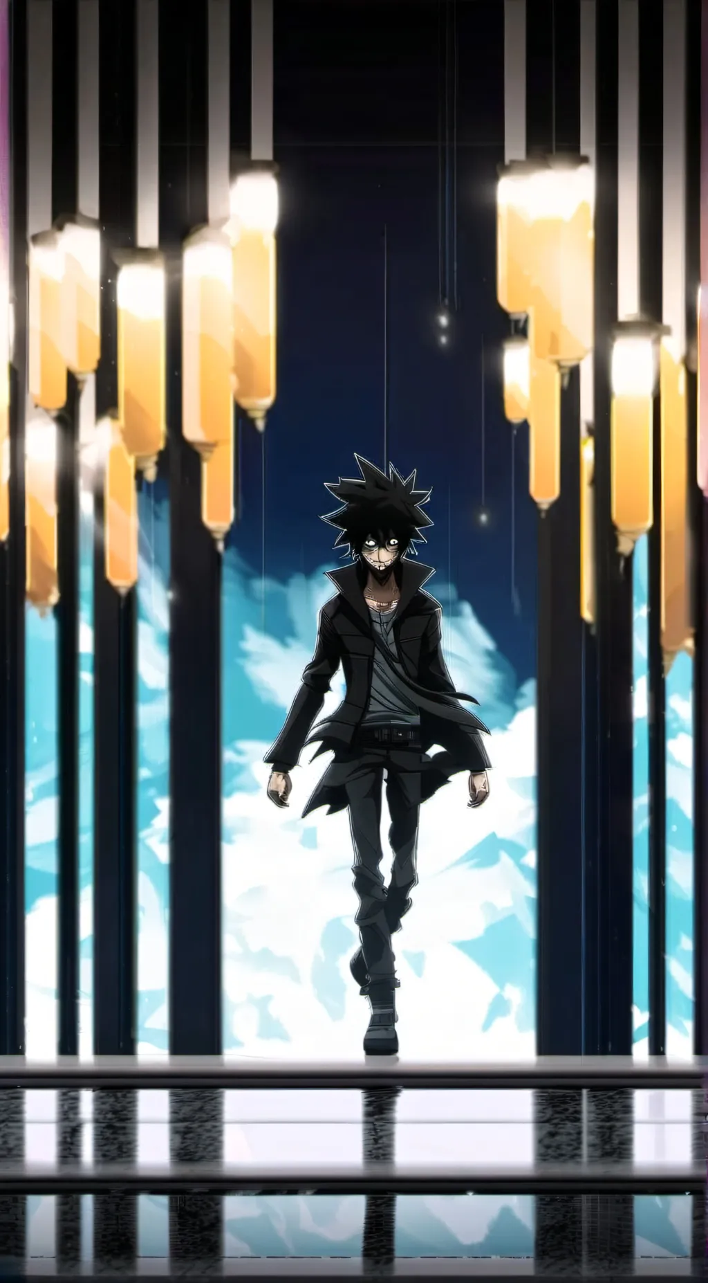 ai character: L.O.V background