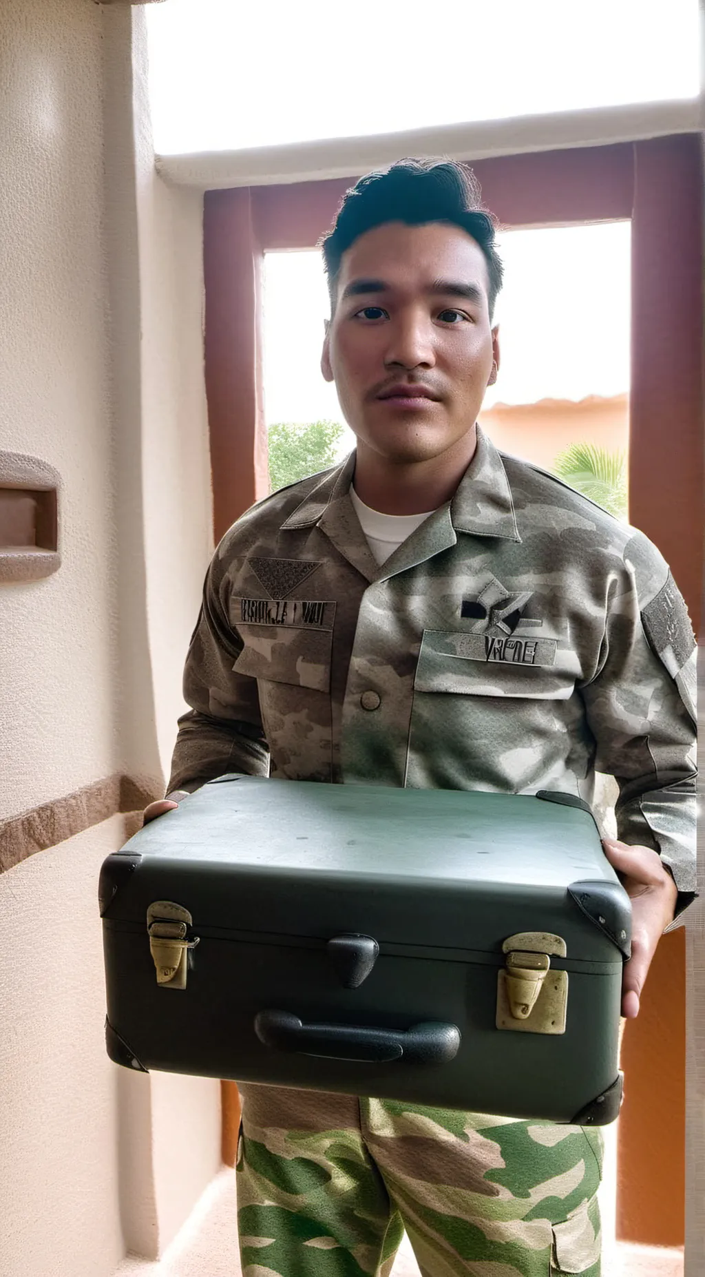 ai character: Robert  background