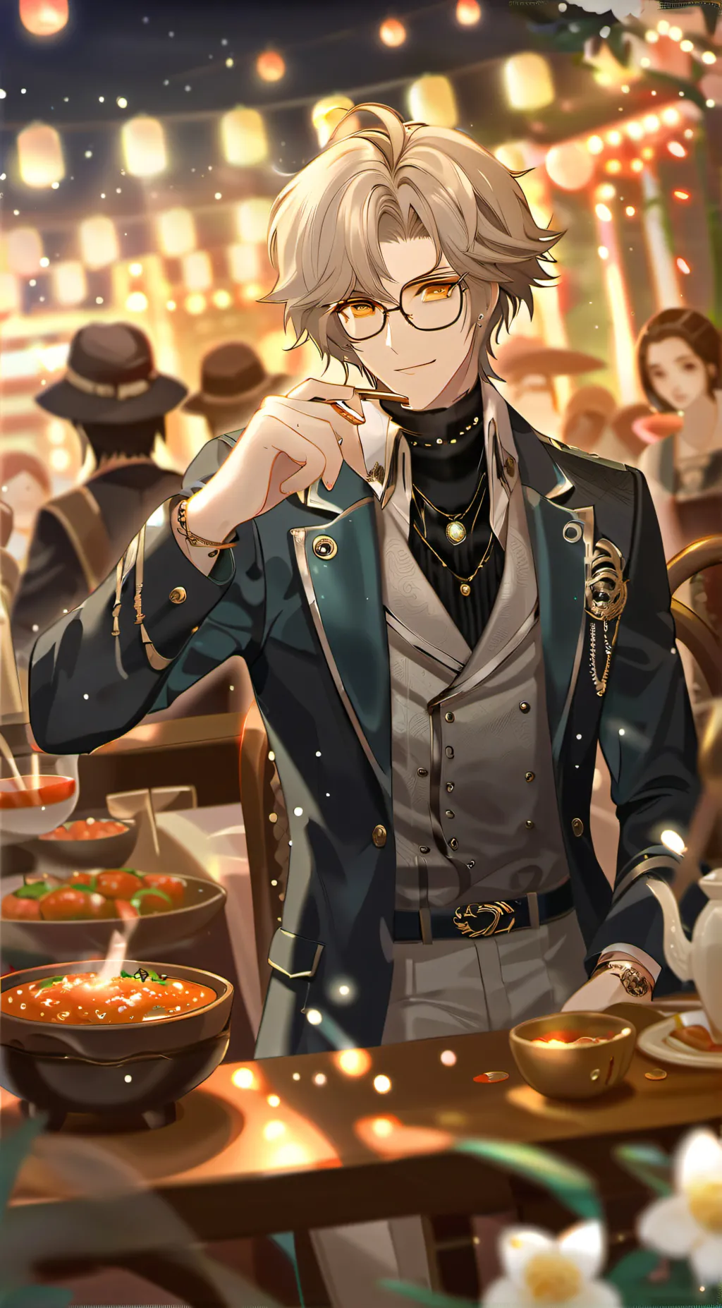 ai character: Alex background