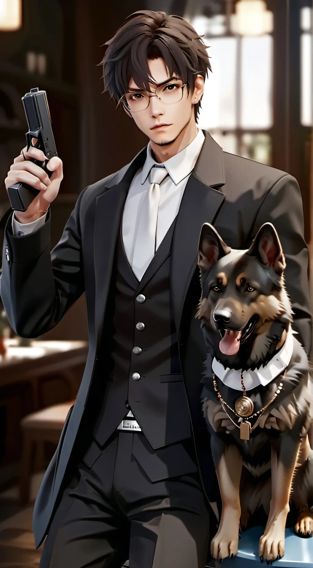 ai character: Nathaniel Stone background