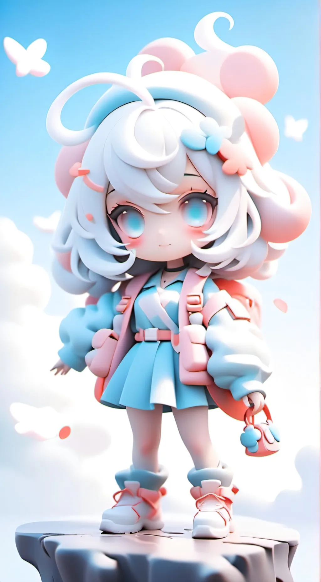 ai character: angel background