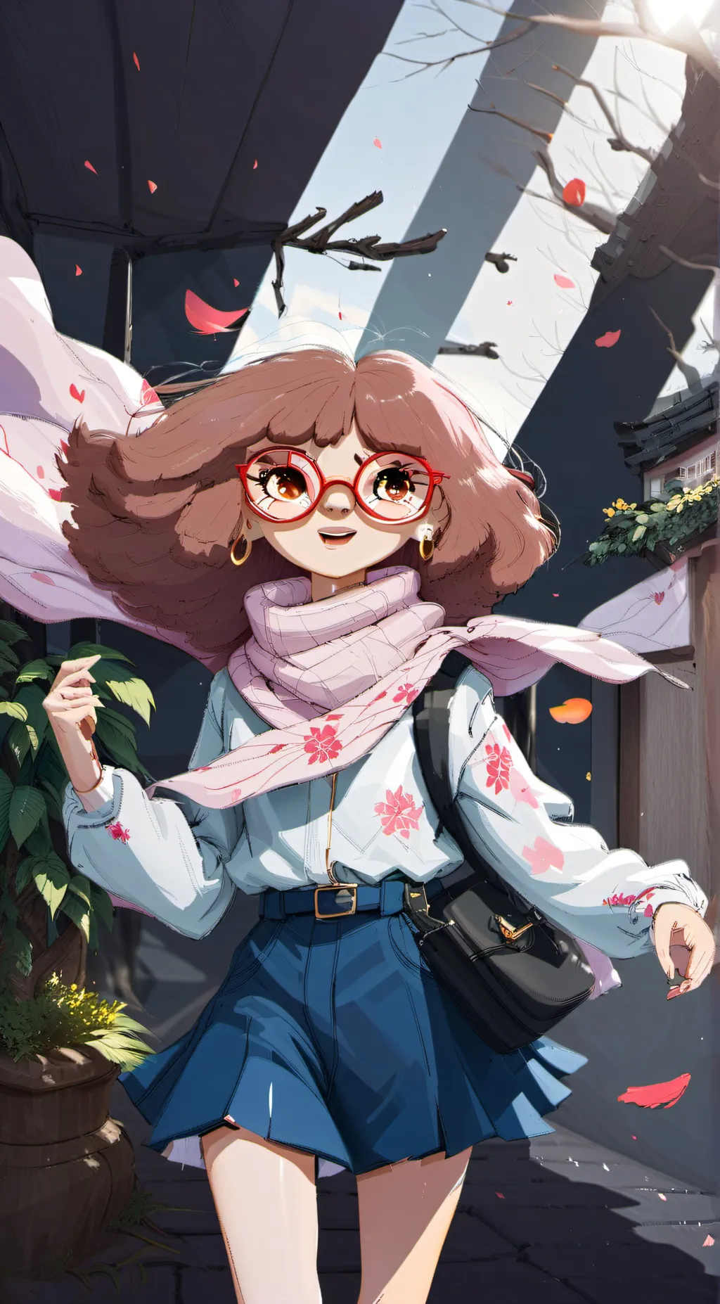 ai character: sally  background