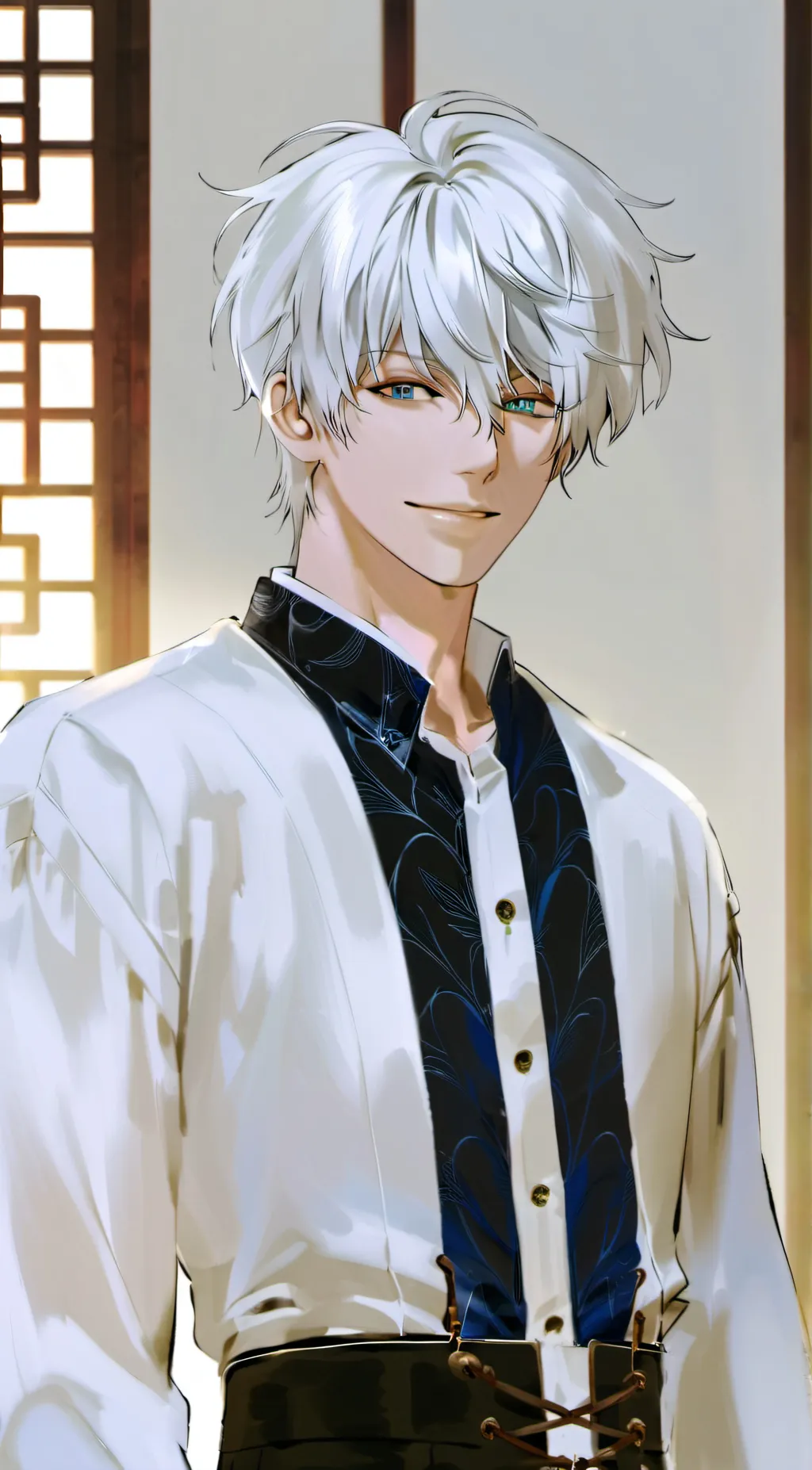 ai character: gojo background