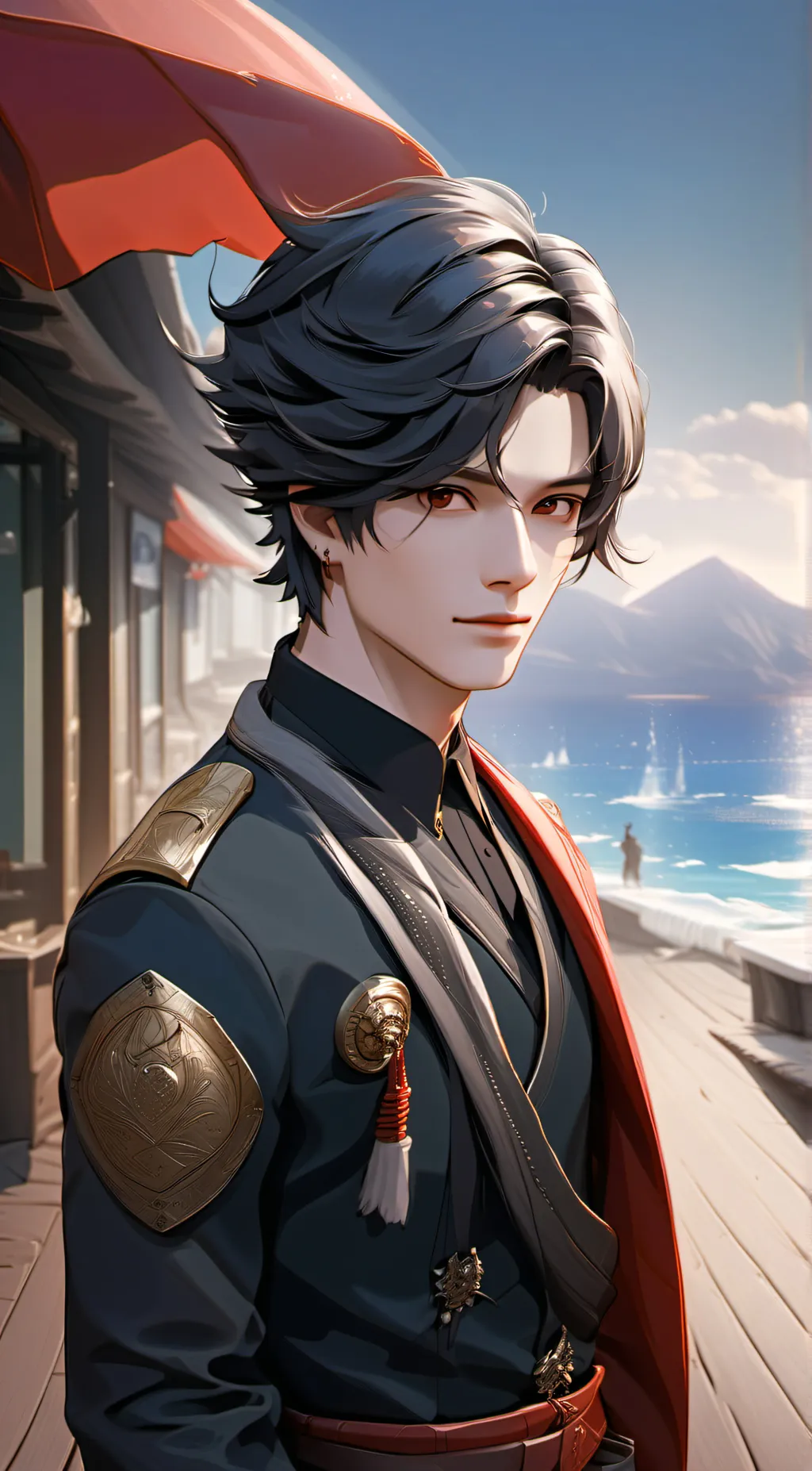 ai character: Kai background