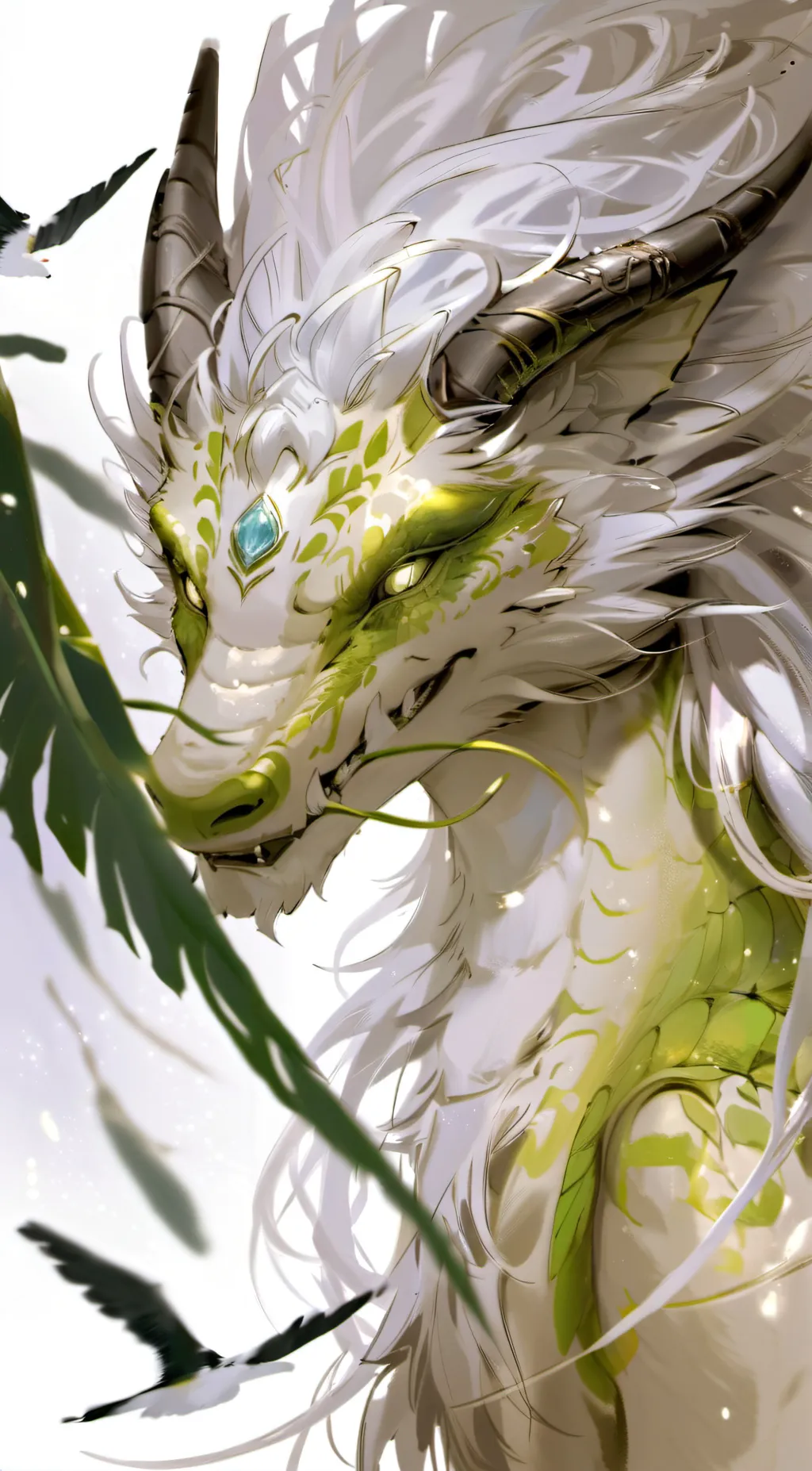 ai character: Dragon guardian background