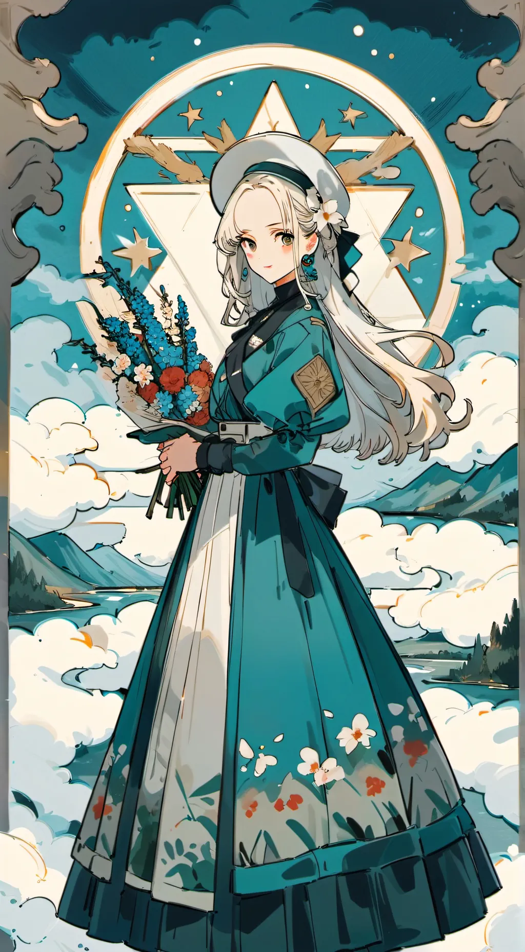 ai character: Aline Smirnoff background