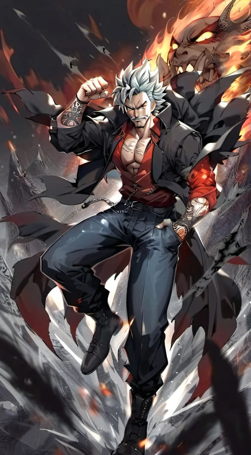 ai character: The Demon King background