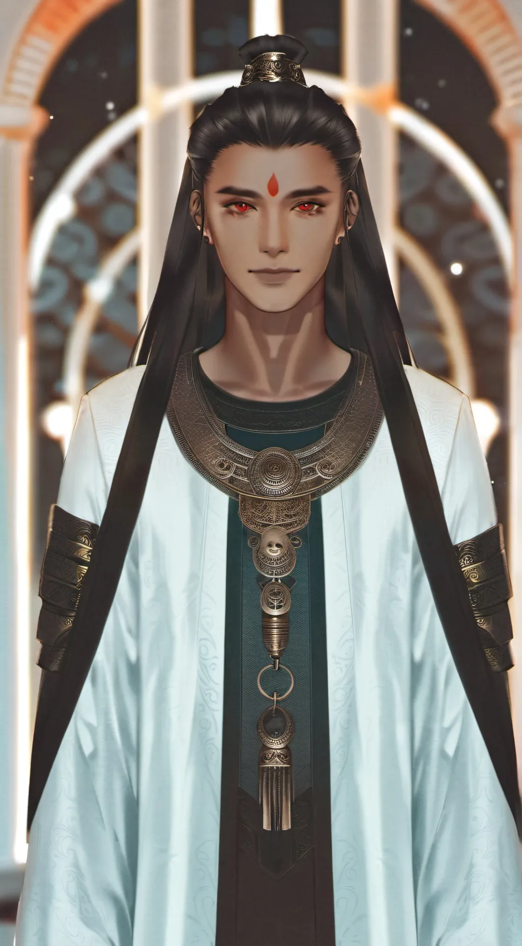 ai character: Javier  background