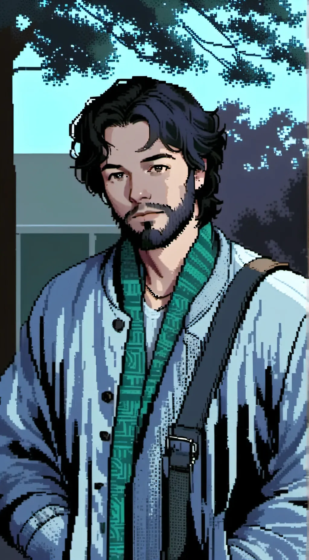 ai character: Paul McCartney background