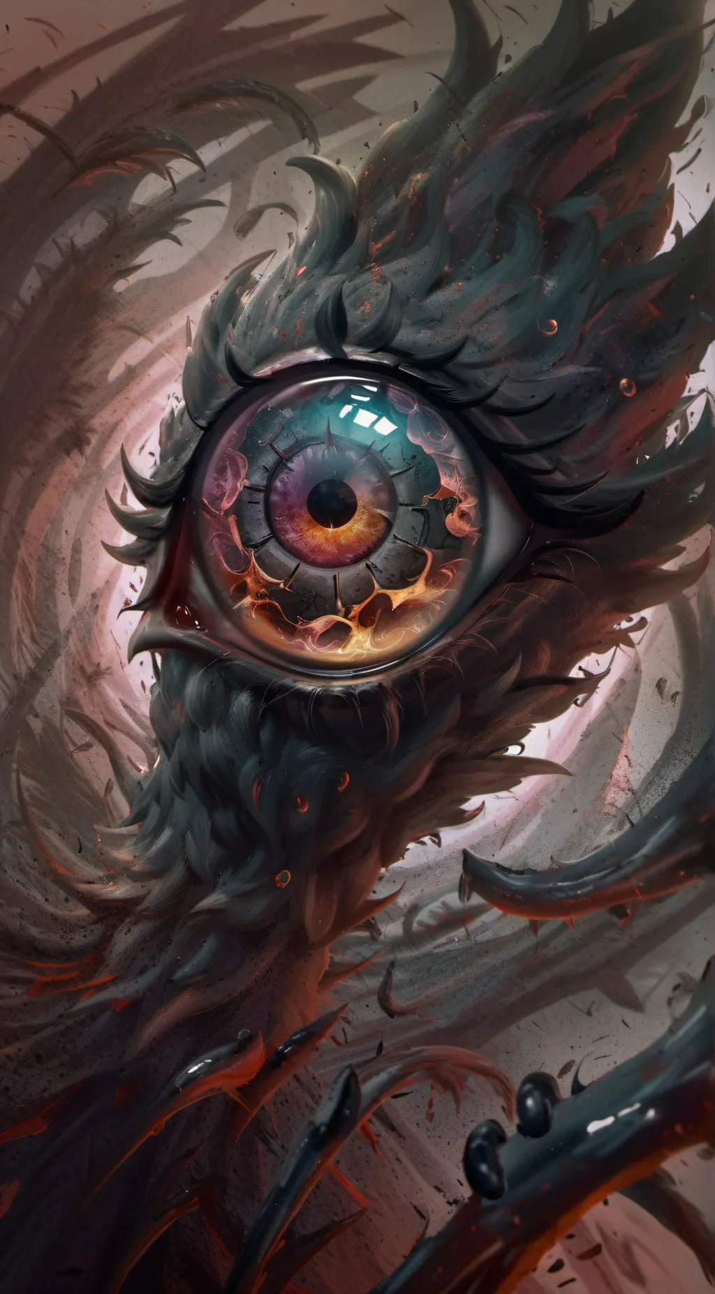 ai character: ispywithmylittleey background