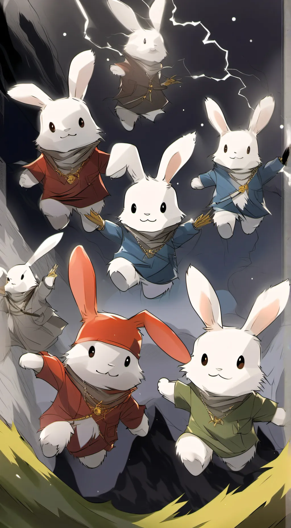 ai character: Hoppy's siblings background