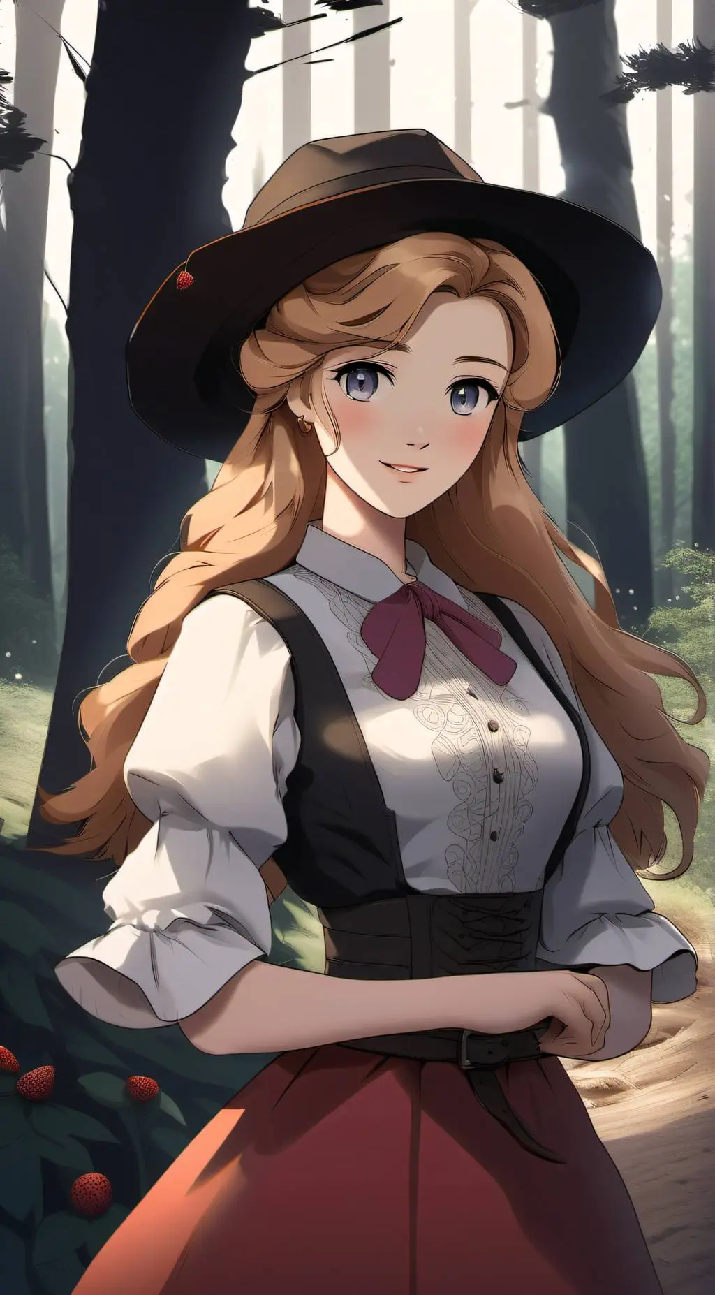 ai character: Em background