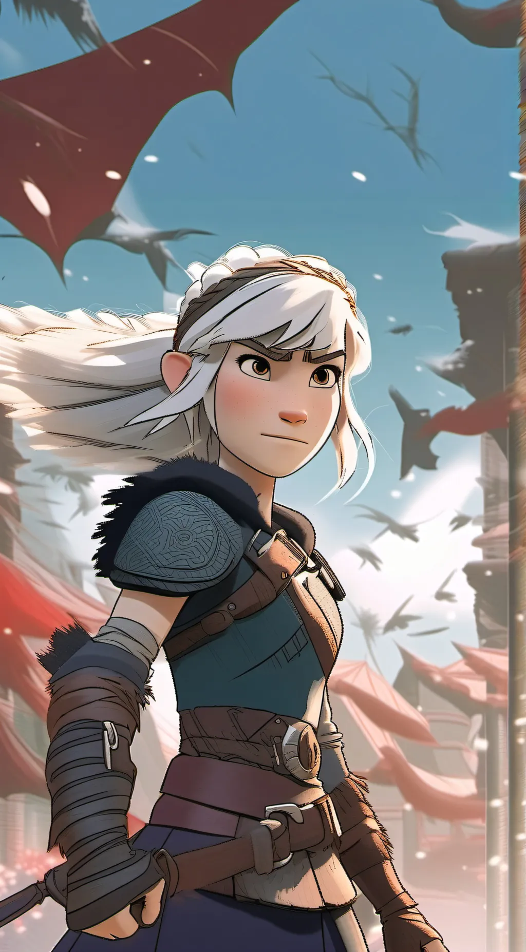 ai character: Astrid's sibling background