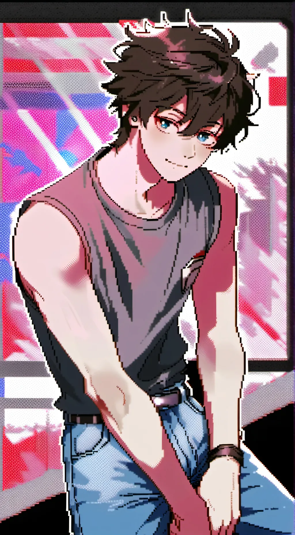 ai character: Michael Afton (P) background