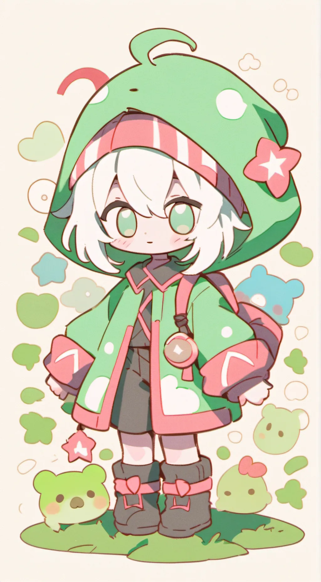 ai character: kindoo background