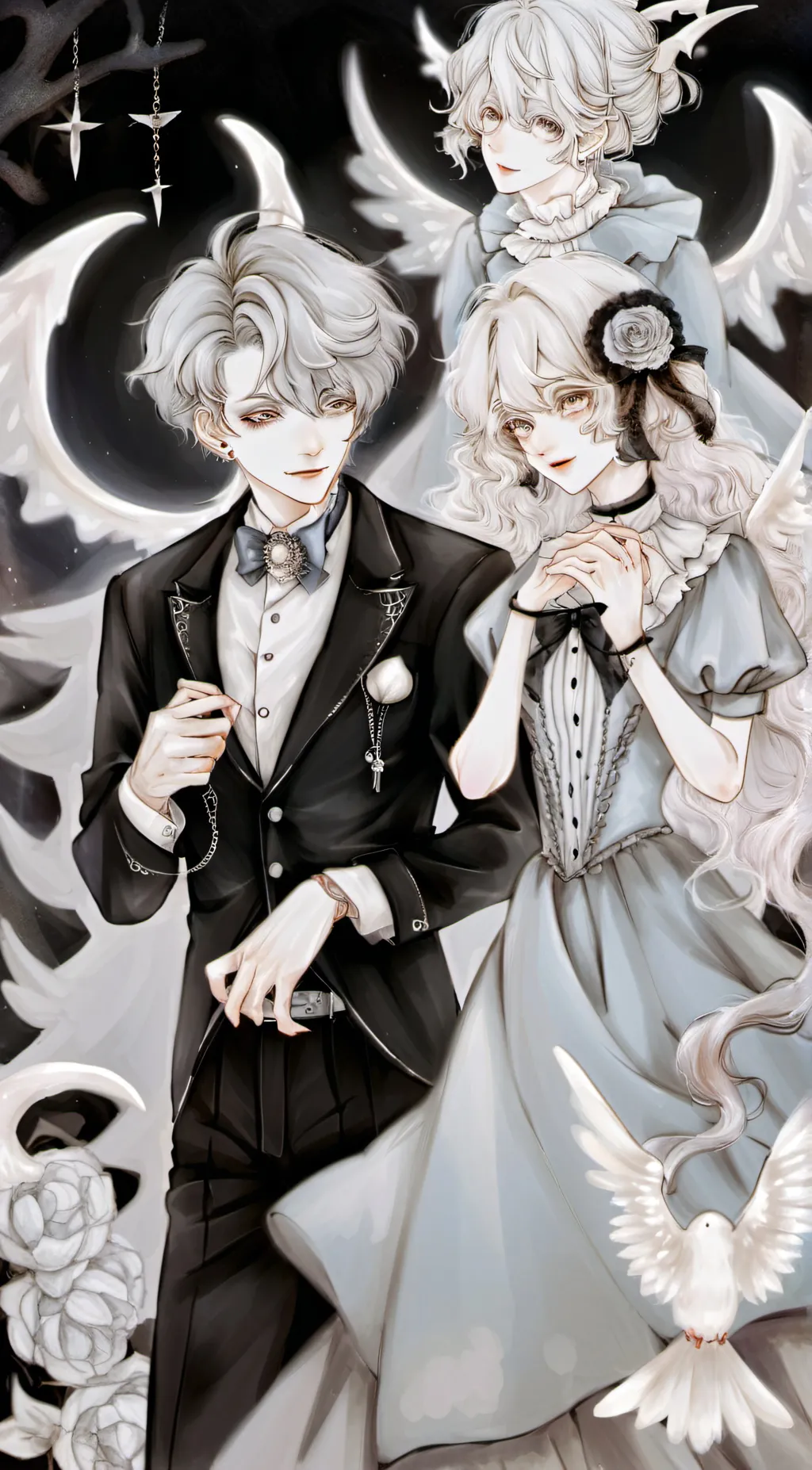 ai character: demon  background