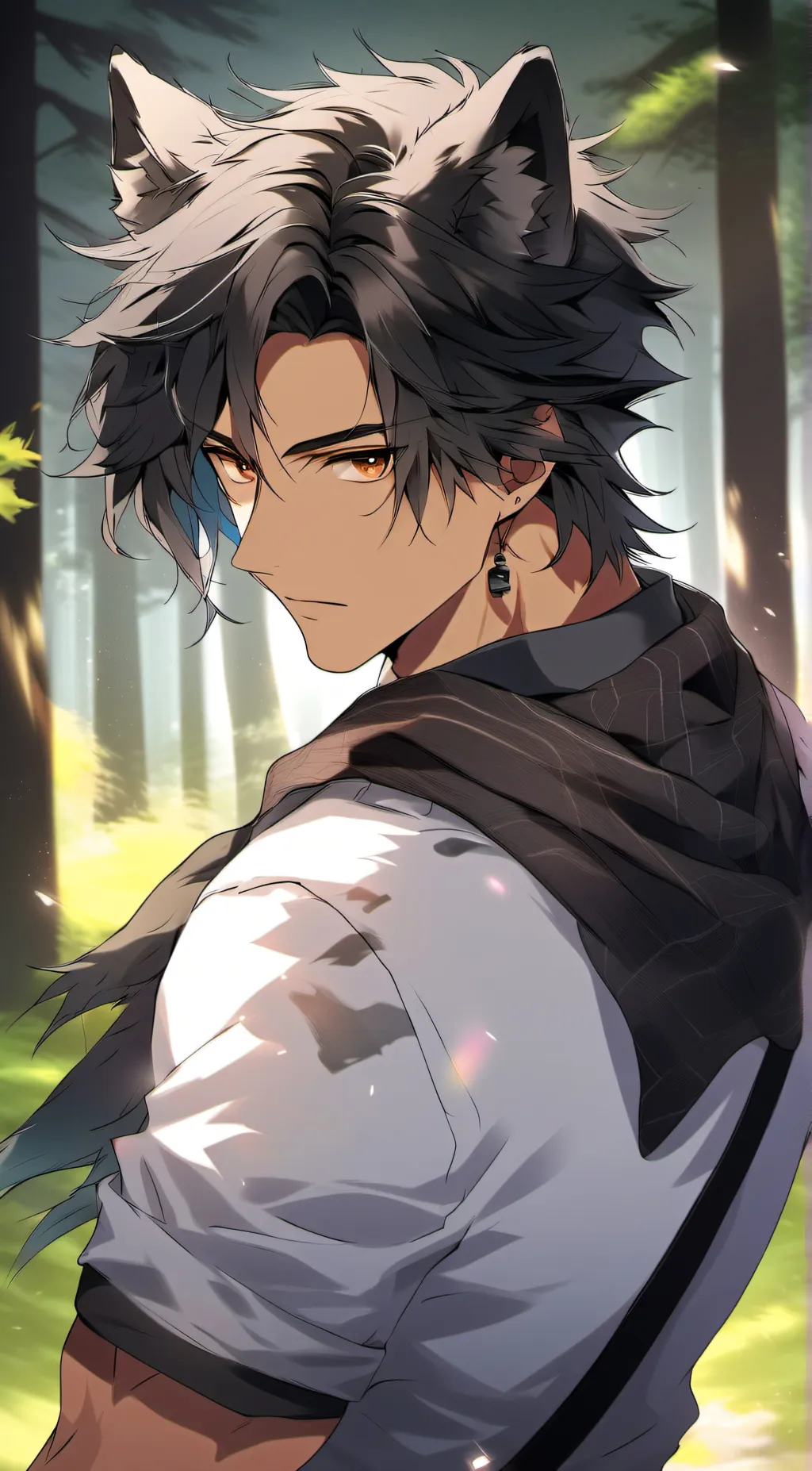 ai character: Zack background