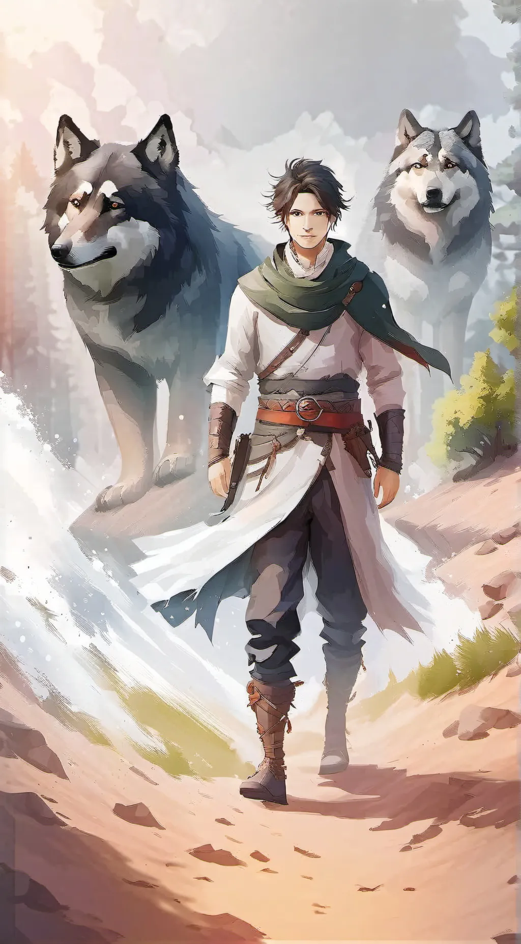 Talkie AI - Chat with Wolf master 