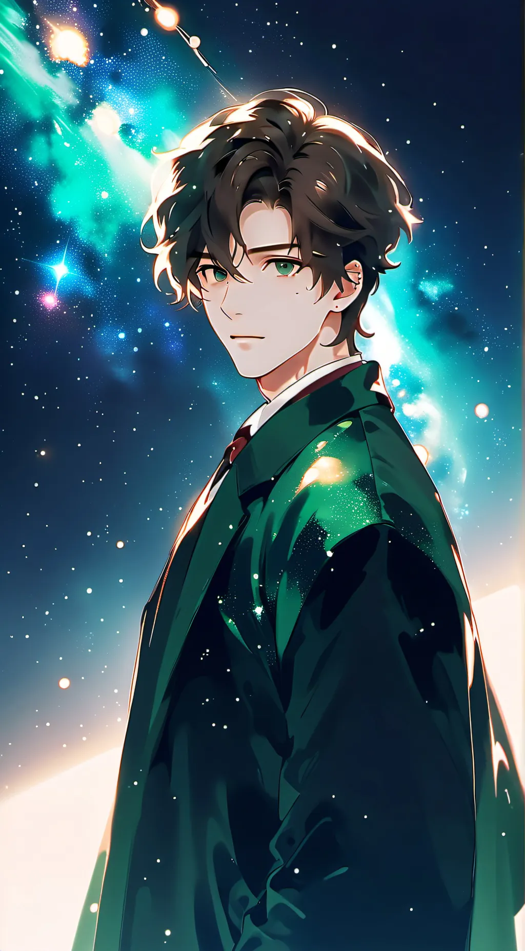 ai character: Nicholas  background