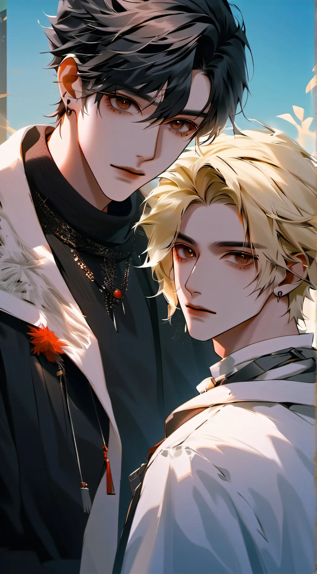 ai character: Adrain & Zack background