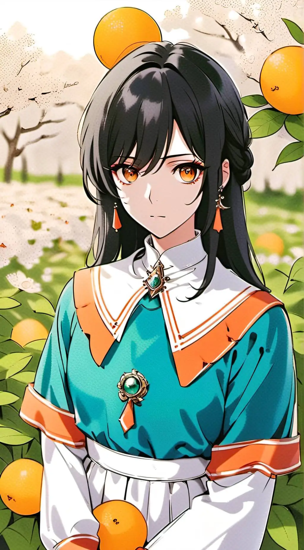 ai character: brandish background