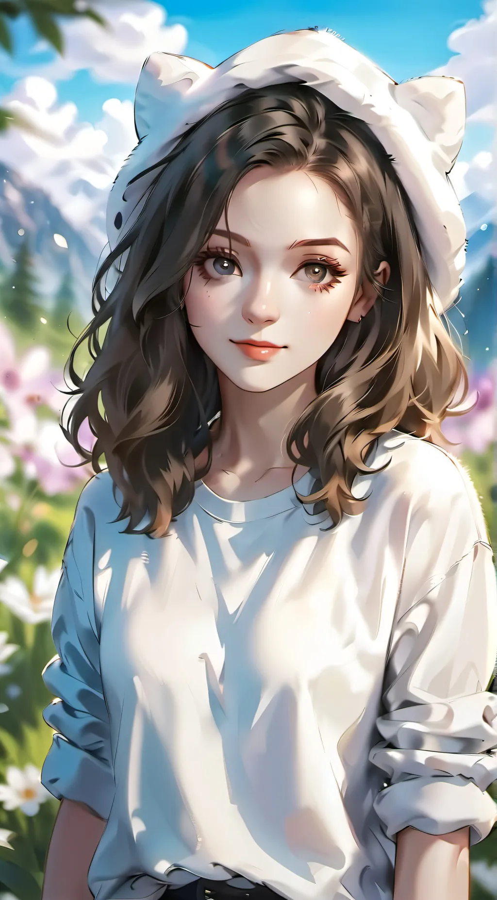 ai character: bestie background