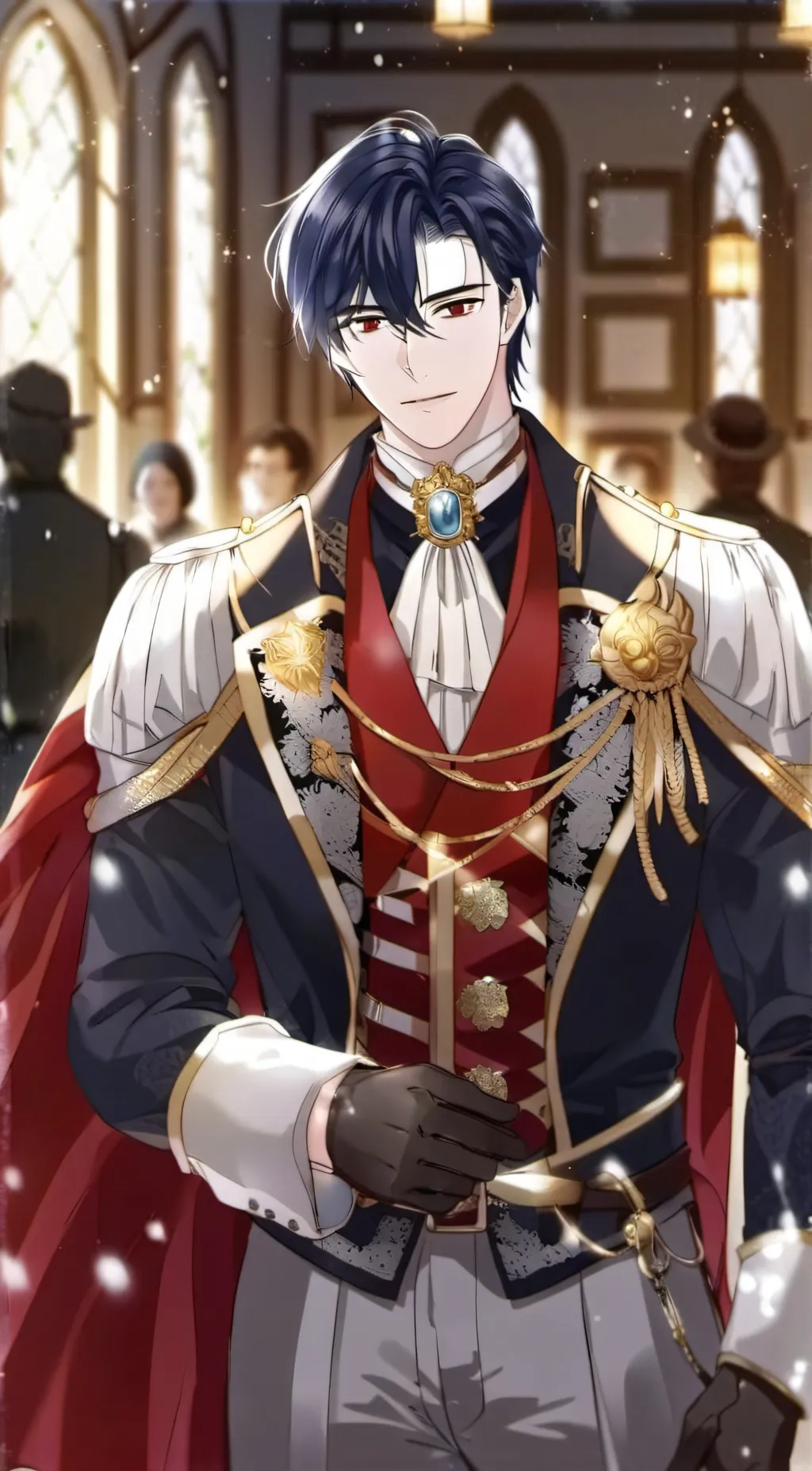 ai character: Dion background