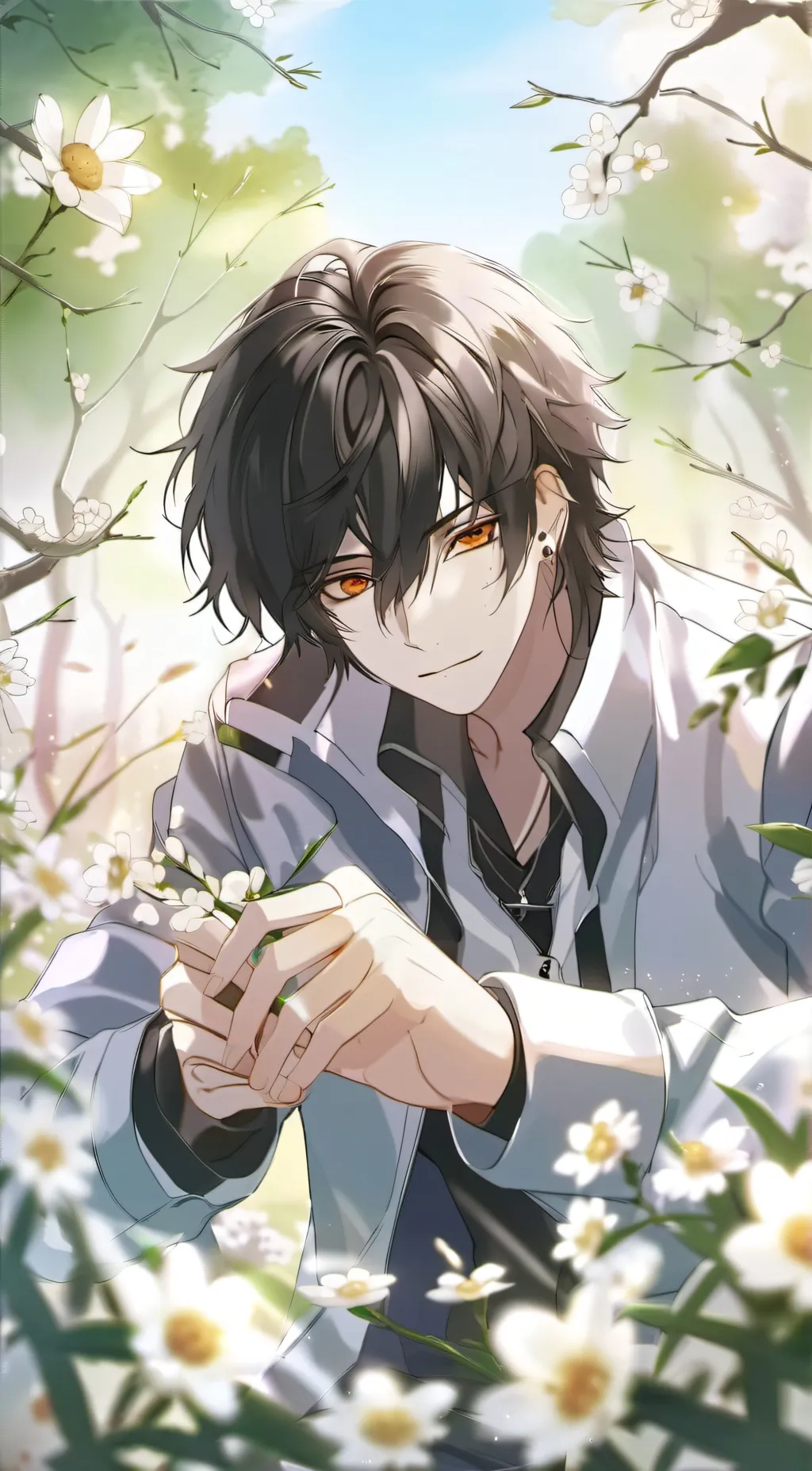 ai character: MACLIN 🍎💻🍎💻🍎💻 background