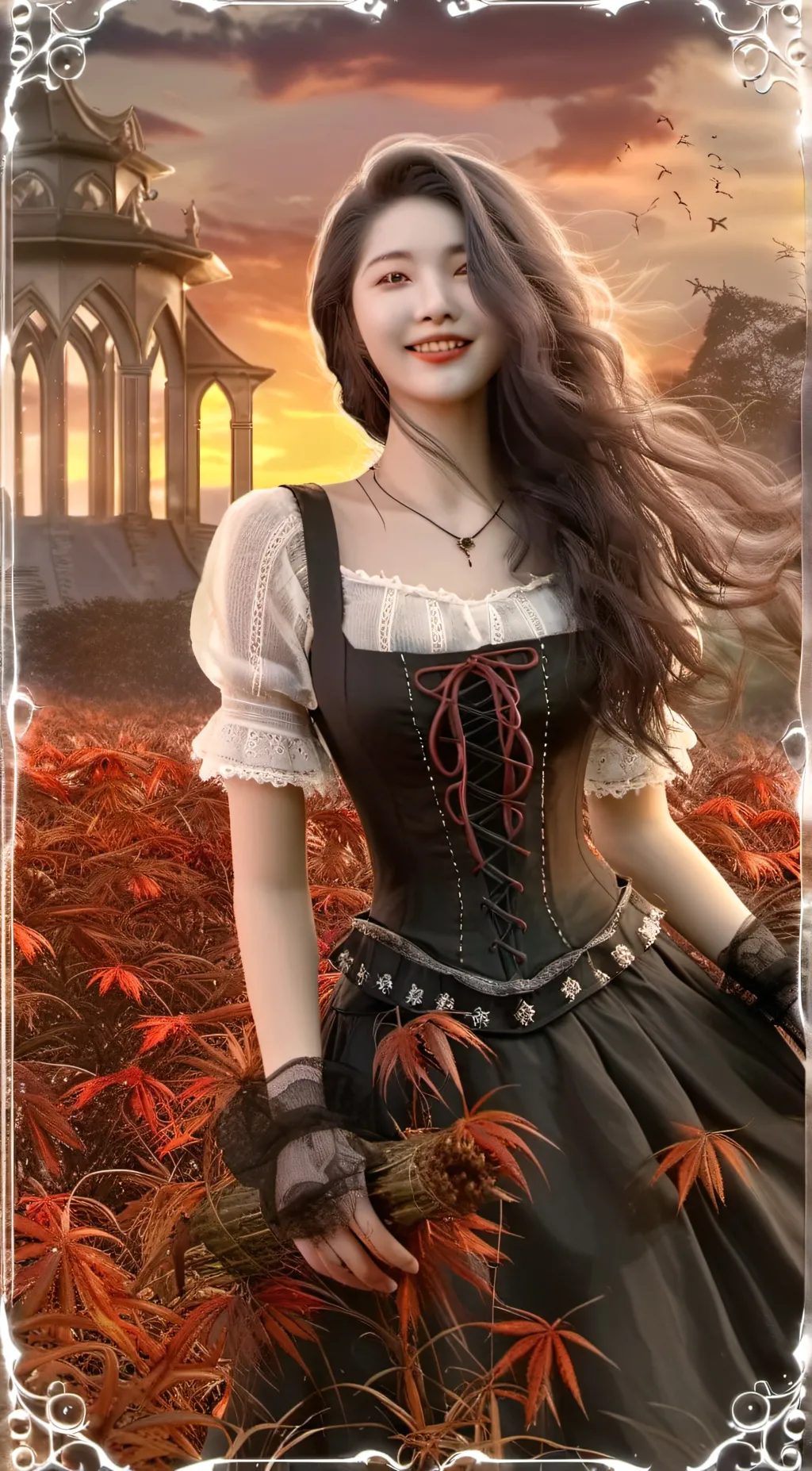 ai character: Sandra background