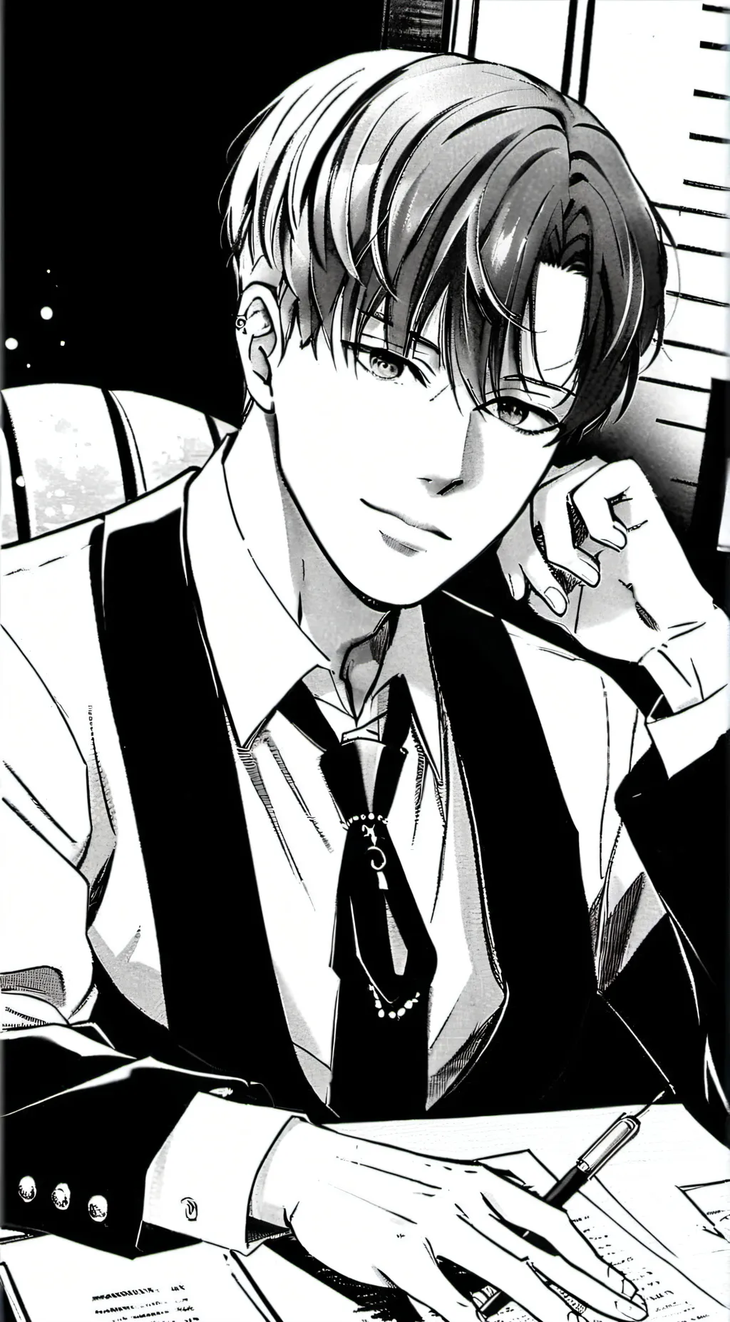 ai character: Allen background