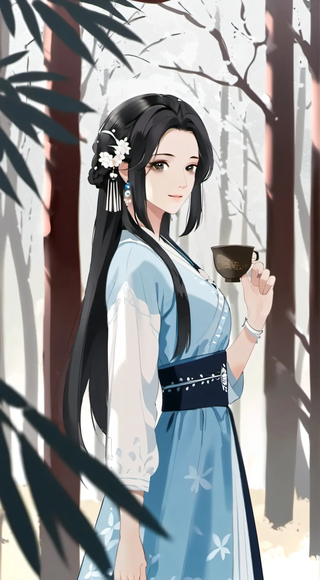 ai character: ema background